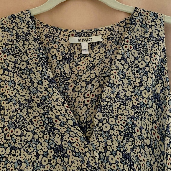 Derek Lam 10 Crosby Silk Top Sz 4 - Picture 2 of 4